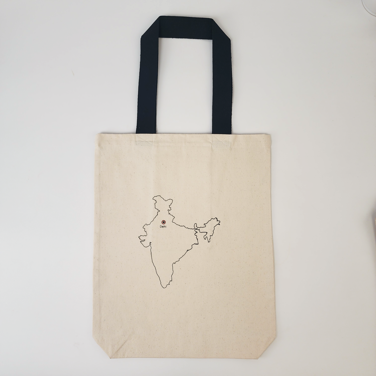 Delhi Print Tote Bag