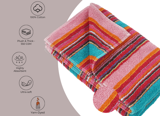 COTTON CANDY TERRY TOWEL 550 GSM