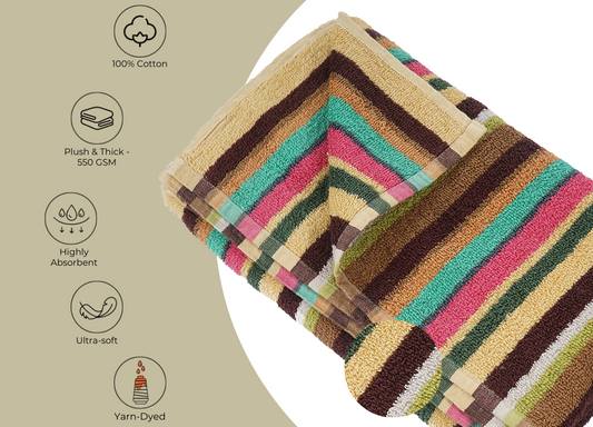 BUTTERSCOTCH TERRY TOWEL 550 GSM