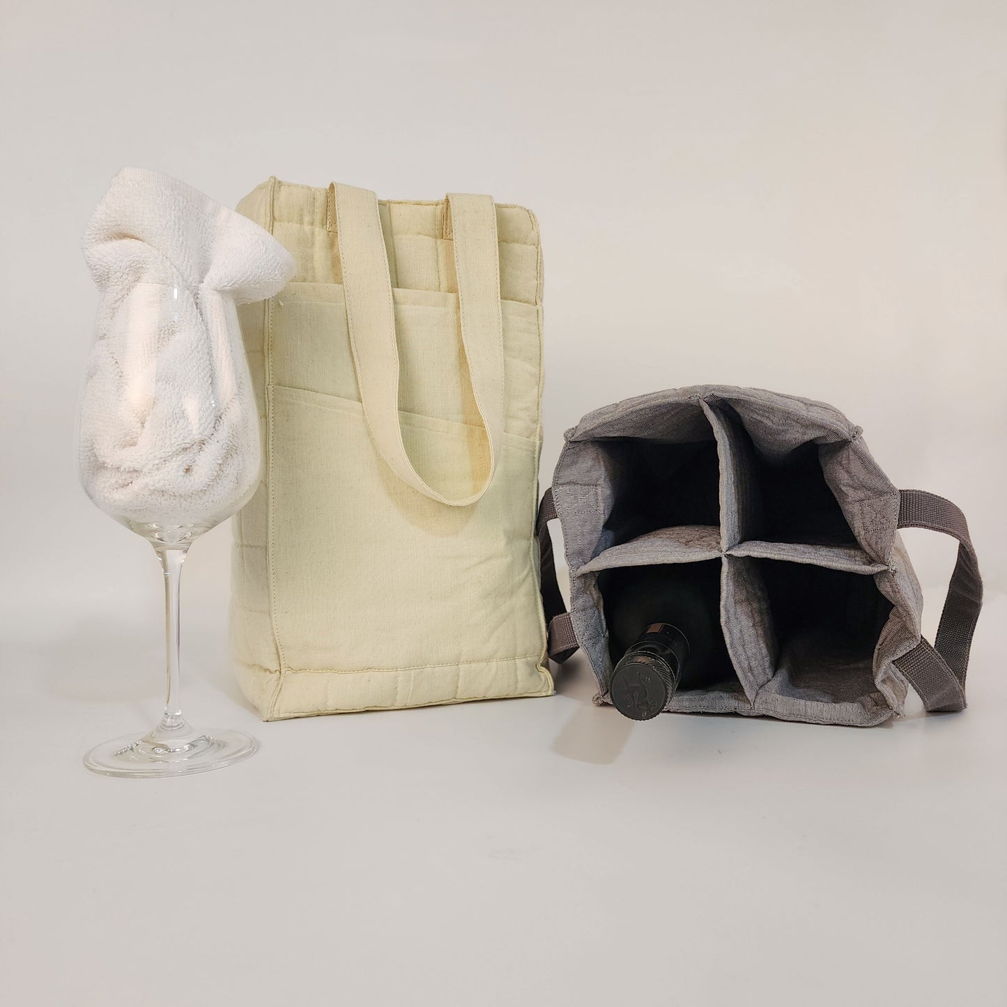 Stylish Beer/Wine Bottle Bag for Your Outdoor Outing. Perfect Beverage Carrier for Picnics, BBQs, and Travel.