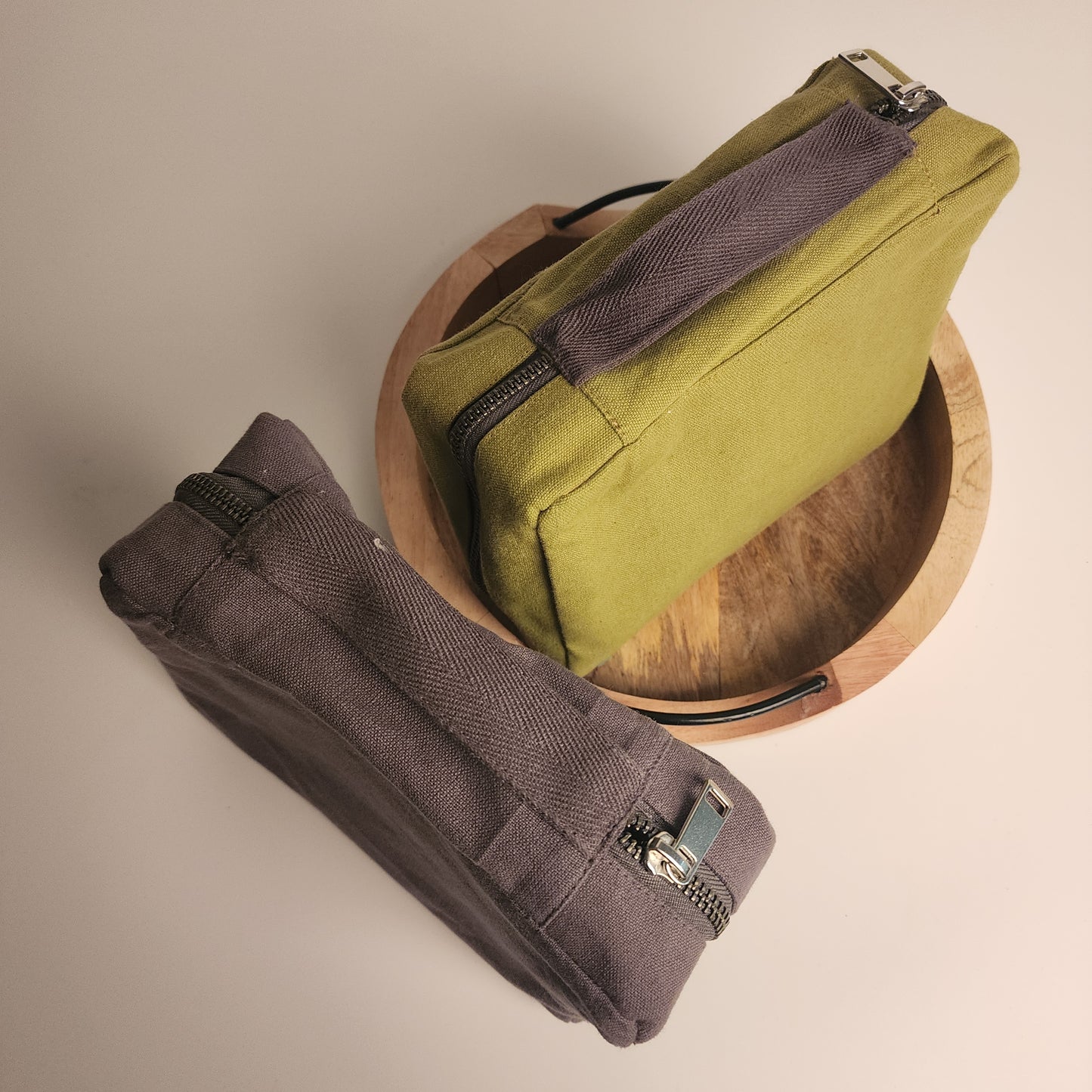 pouch, bag, 100% cotton , compartments , sections , zips , chain , inside zip , tarvel bag , college bag , office bag , multi color , spacious , minimalistic , colorful , everyday use , fabric bag, handmade , hand loom , inside zipper , pocket inside, handle , solid color, space , durable , for rough use