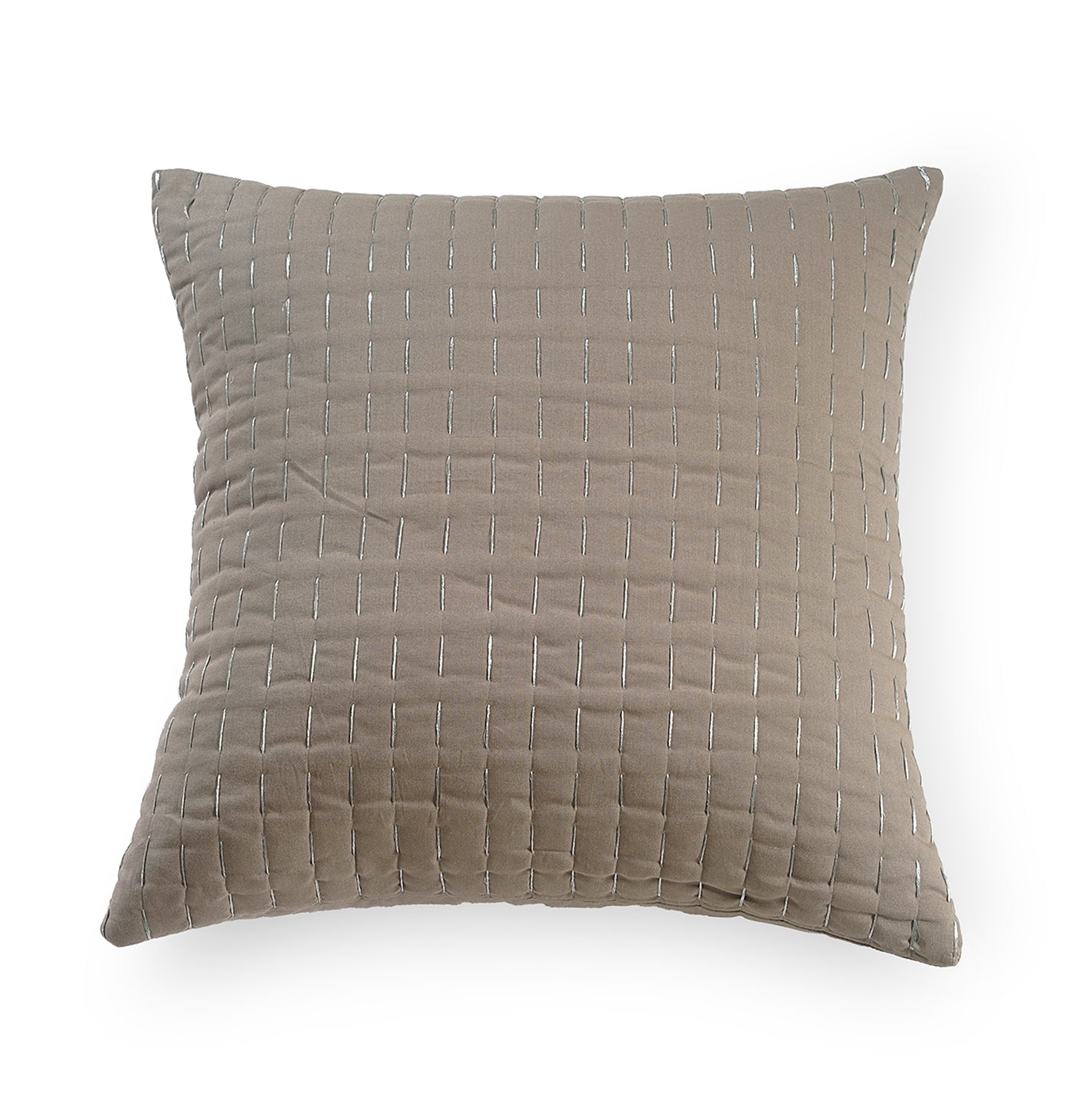 Anthony Silver Zari Cushion Cover