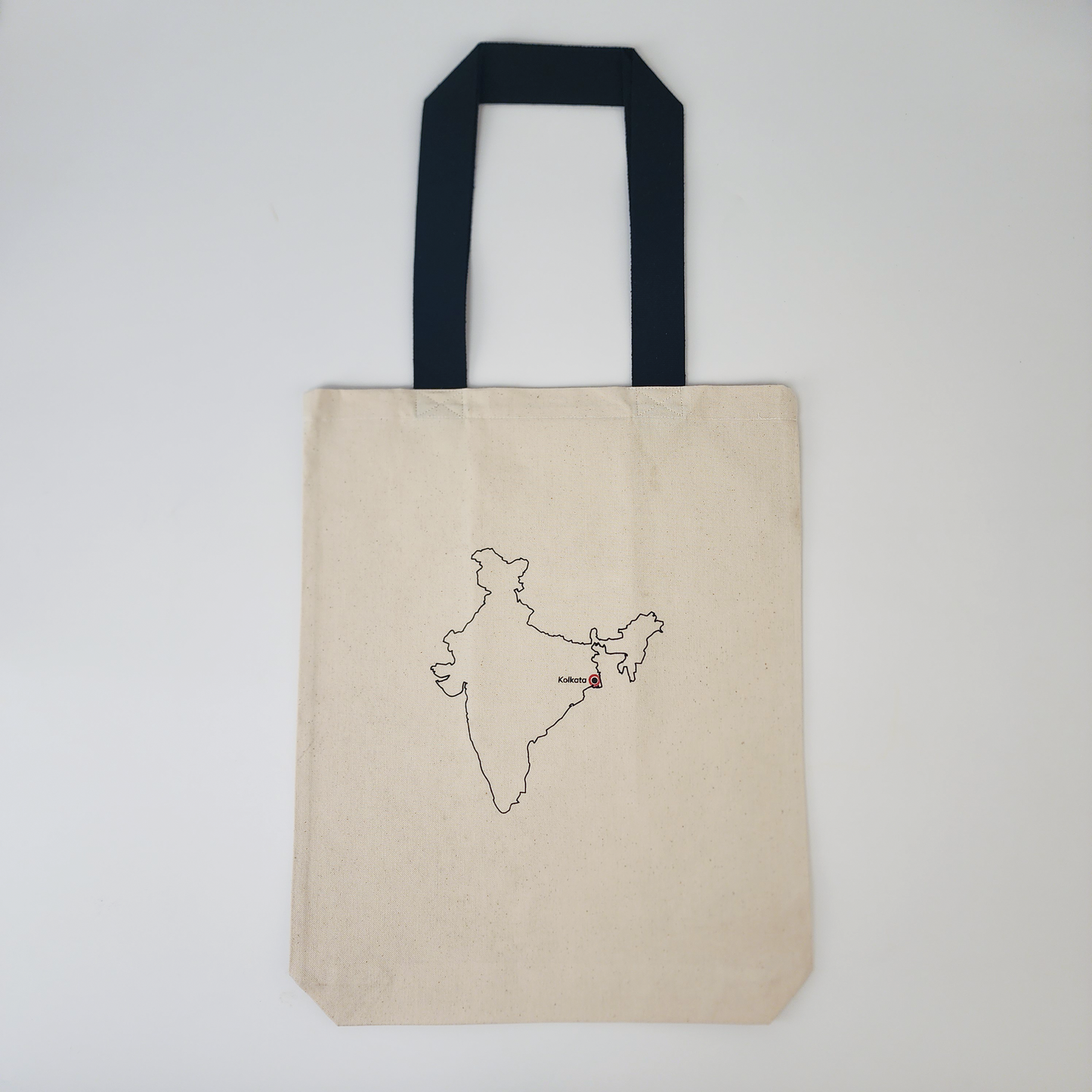 Kolkata Print Tote Bag