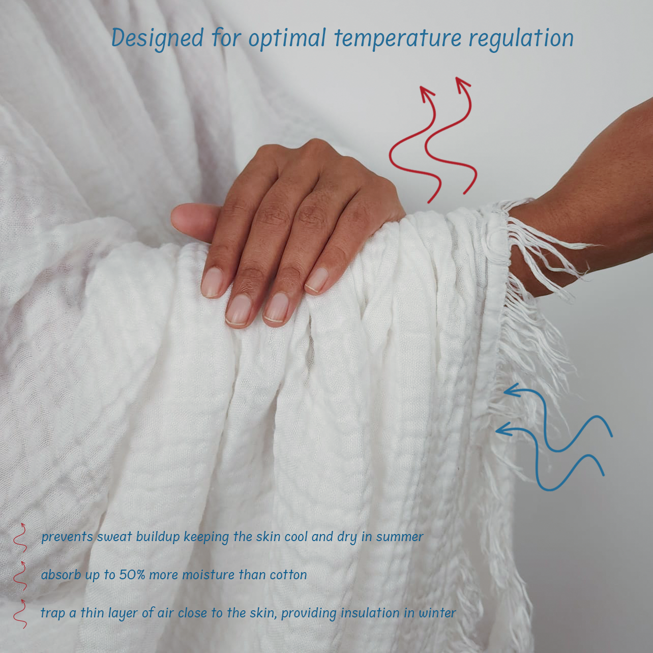 Lightweight all-season blanket, Wrinkle-resistant sofa throw, Cooling summer throw blanket
