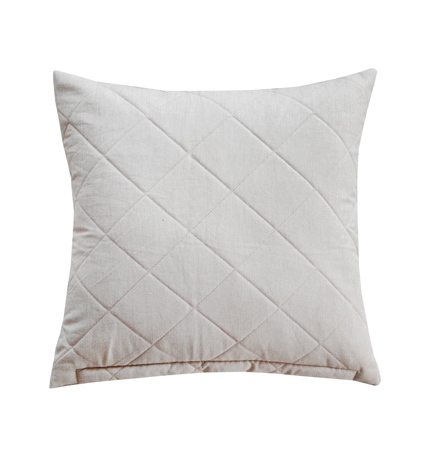 Chambray Quilt Cushion Cover