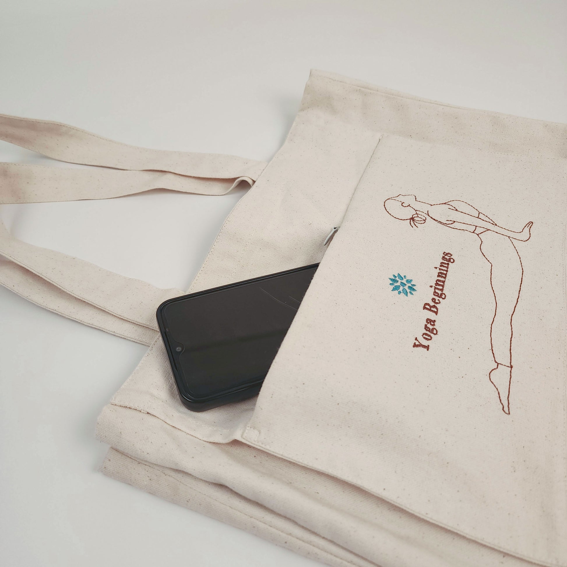Durable and stylish yoga bag with spacious compartments, designed to carry your yoga mat and essentials. Perfect for everyday use, offering convenience and comfort for your yoga sessions. Sustainable with 100% organic cotton, even the cotton seeds visible on it. no chemical dye used, no color fading, and it is premium quality