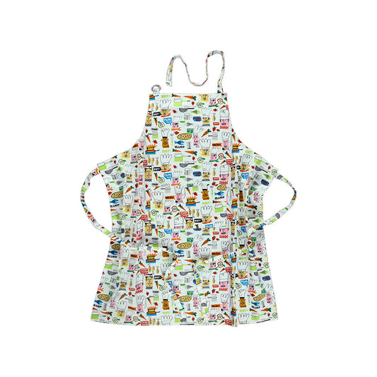 Crazy Cook Printed Kitchen Apron