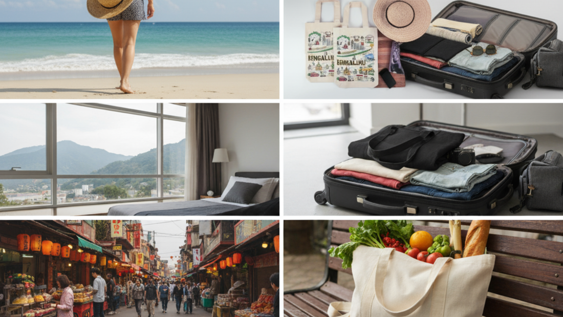 5 Reasons Cotton Tote Bags Make Perfect Travel Companions