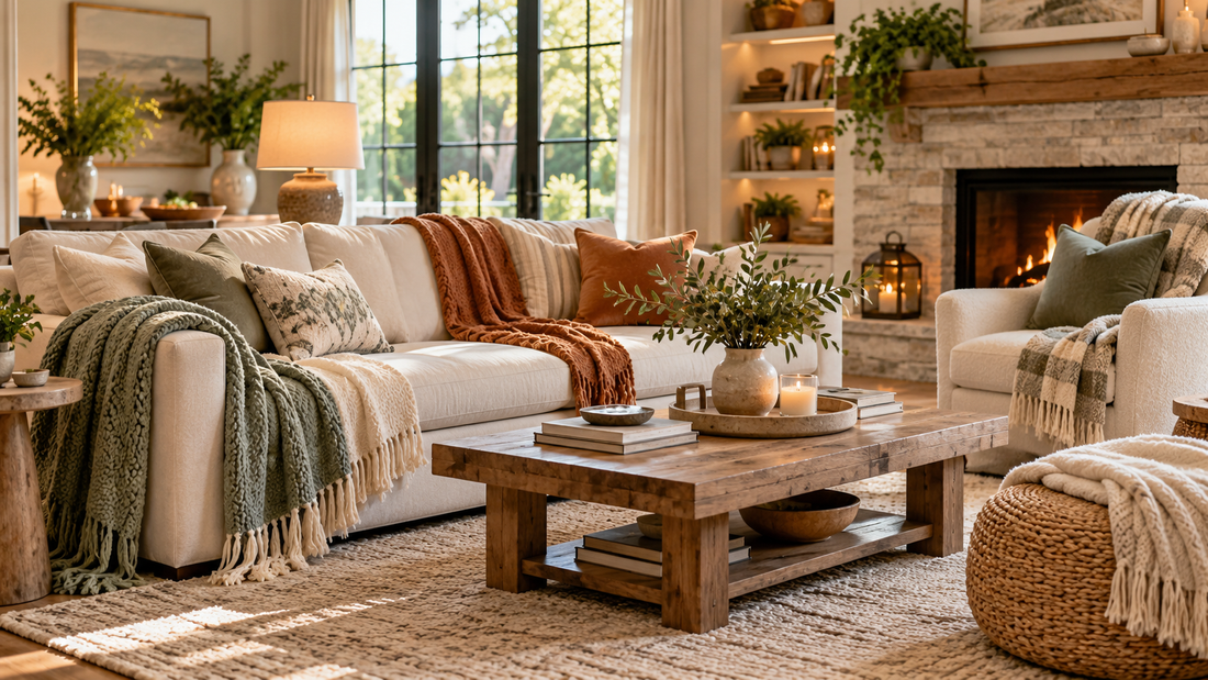 7 Simple Ways to Use Throws to Refresh Your Living Room