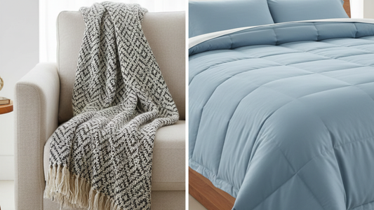 Throws vs Blankets: What’s the Difference?