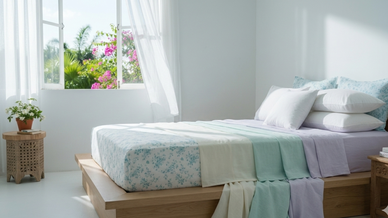 Best Bed Sheets for Sweaty Sleepers in Hot Weather – Loom Home Textiles