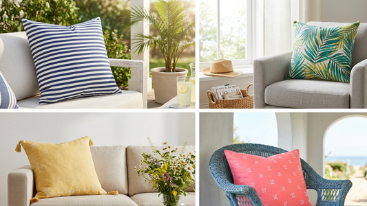 Best Cushion Cover Styles for a Fresh Summer Living Room