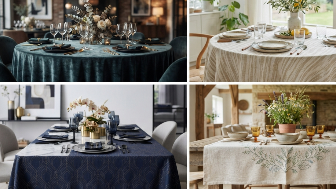 Best Tablecloth Ideas to Upgrade Your Dining Space in 2026