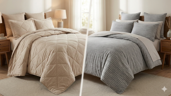 Comforter Set vs Duvet Cover Set: Which Is Better for You?