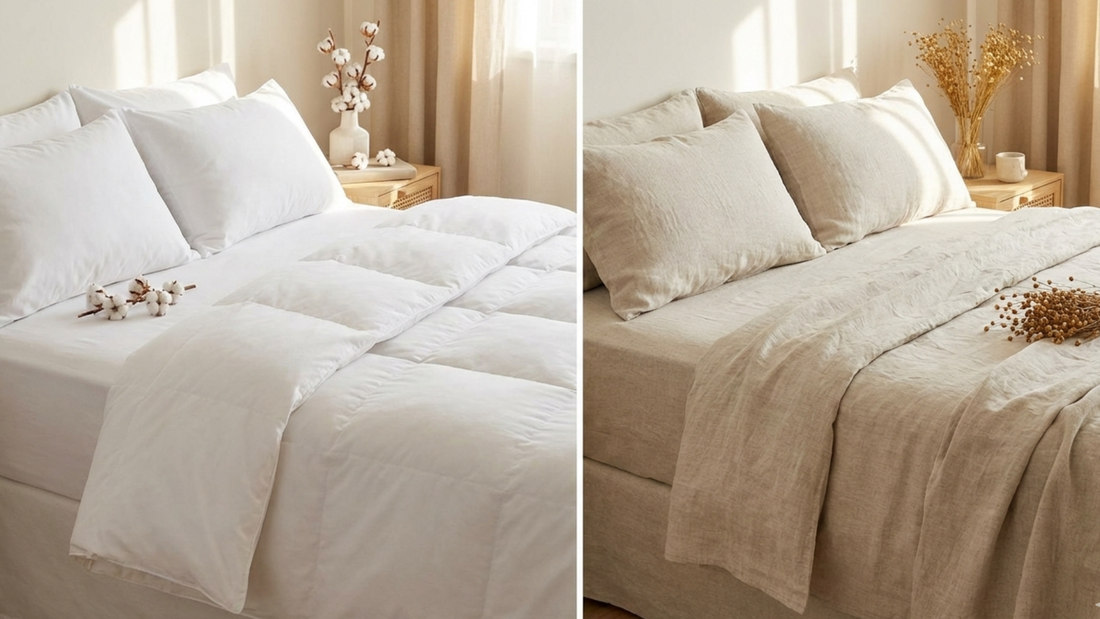 Cotton vs Linen Bedsheets: Which Is Better for Daily Use?