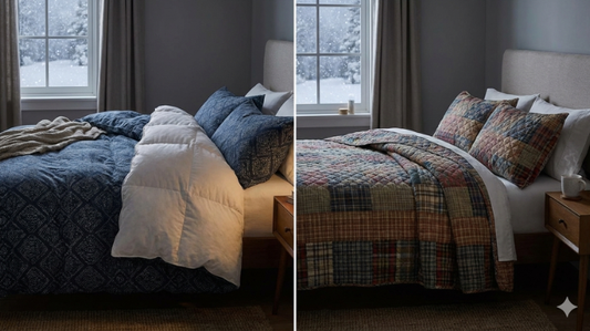 Duvet Cover vs Comforter Set: What’s Best for Cold Nights?