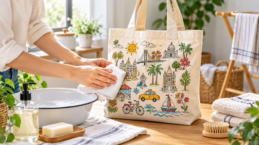 How to Clean a Canvas Tote Bag Without Ruining Its Shape