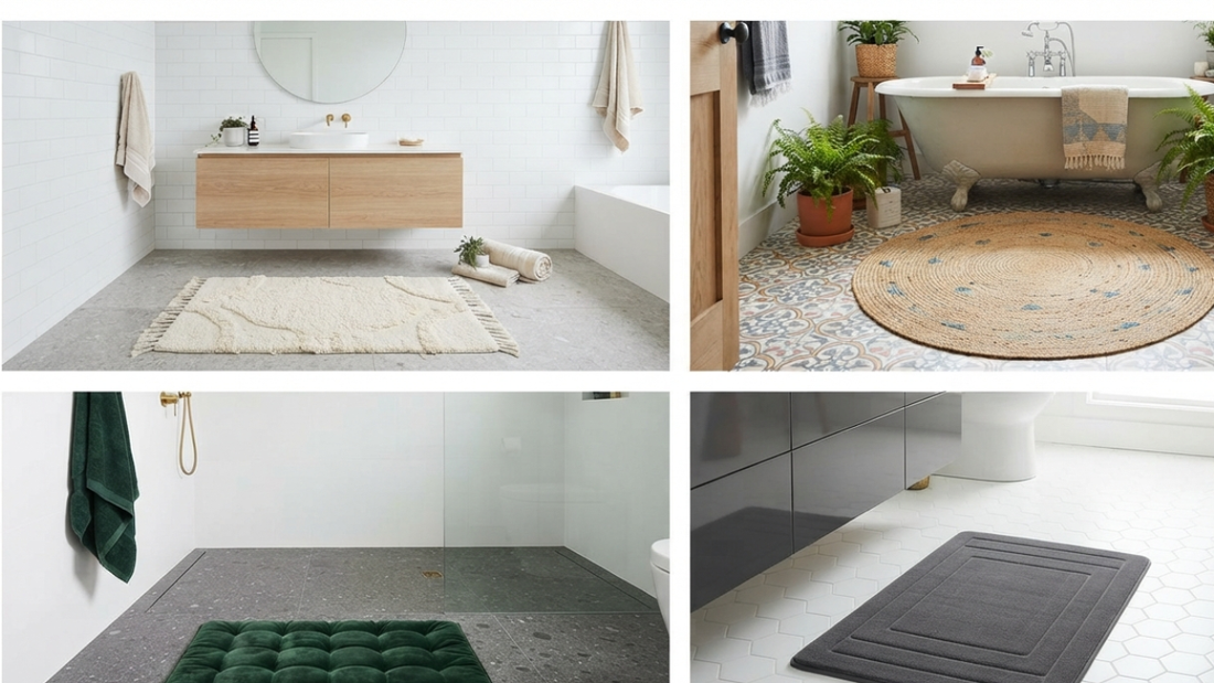 How Can a Stylish Bath Mat Improve Your Bathroom Décor?
