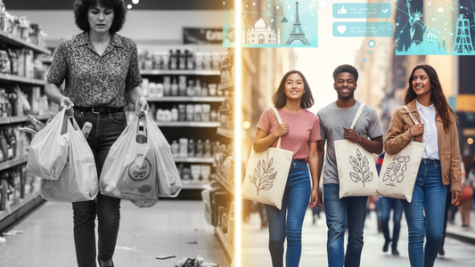 How Cotton Tote Bags Became a Global Fashion Trend