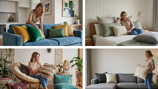 How to Choose Cushion Covers That Match Your Sofa and Bedroom Style?