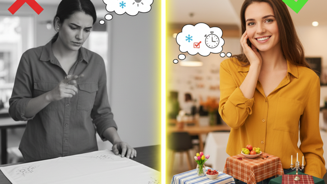 How to Choose the Perfect Tablecloth for Every Season