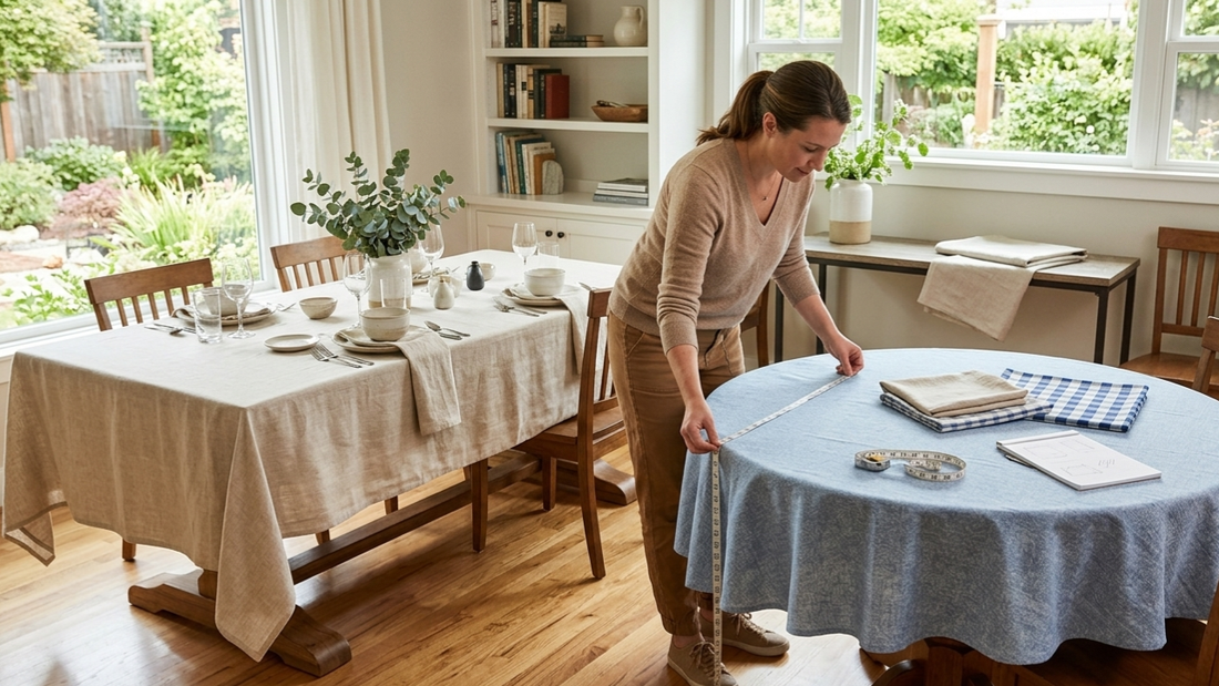 How to choose the right tablecloth size