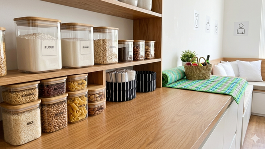 How to Organise Kitchen Using Storage Containers