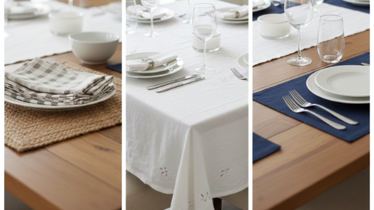 Napkins, Placemats or Tablecloth: What Do You Really Need?