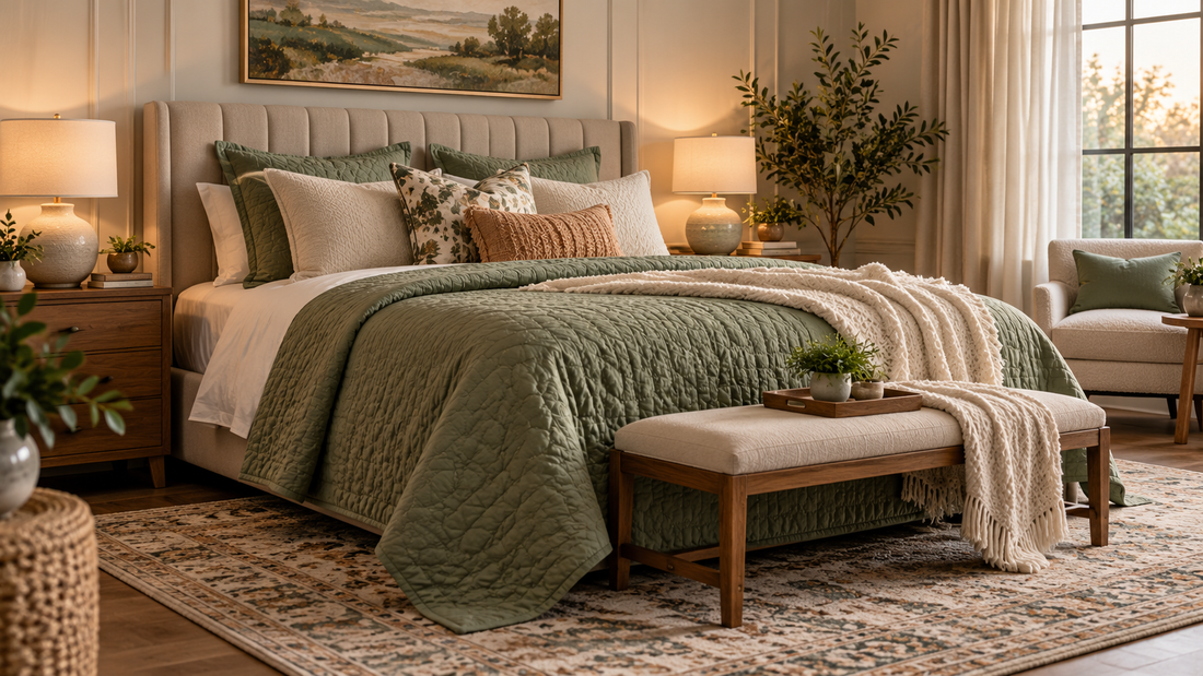 How to Choose a Bedspread That Matches Your Bedroom Style
