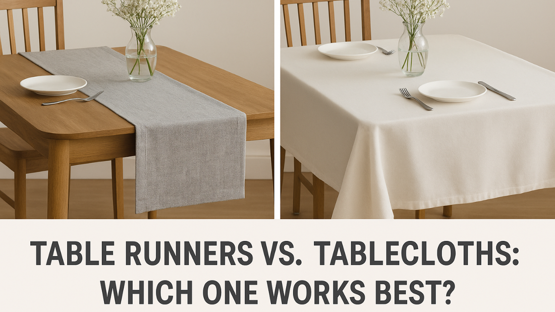 Table Runners vs. Tablecloths: Which One Works Best?