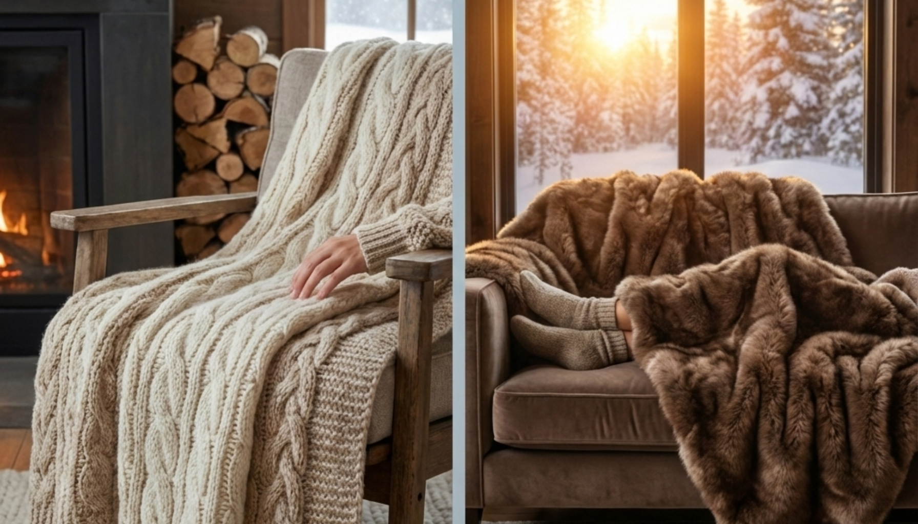 Top 7 Winter Throw Fabrics That Feel Better Than They Look – Loom Home ...