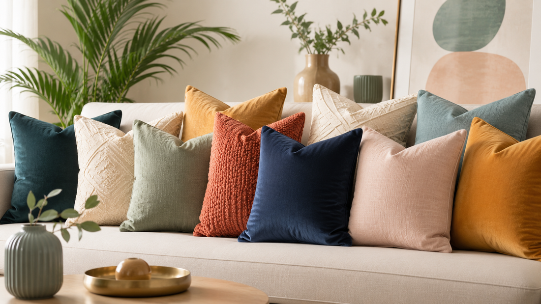 What Cushion Cover Colors Are Trending for Home Decoration?