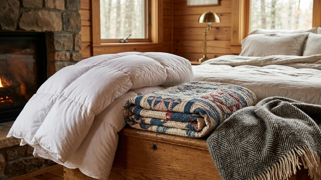 What Is the Difference Between a Quilt, Blanket, and Comforter?