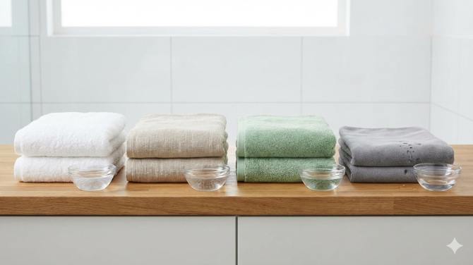 Which Bath Towel Material Absorbs Best? Cotton, Linen, Bamboo or Microfiber