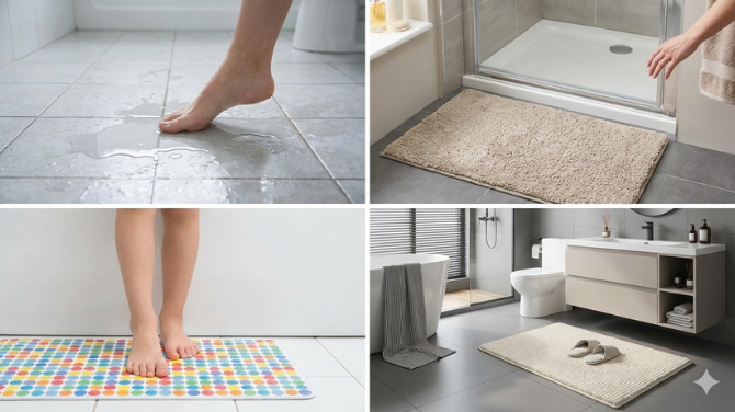 Why Bathmats Are Important for Bathroom Safety