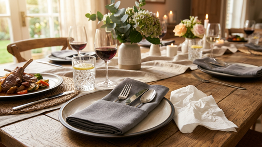 Why Fabric Dining Napkins Are Better Than Paper Napkins