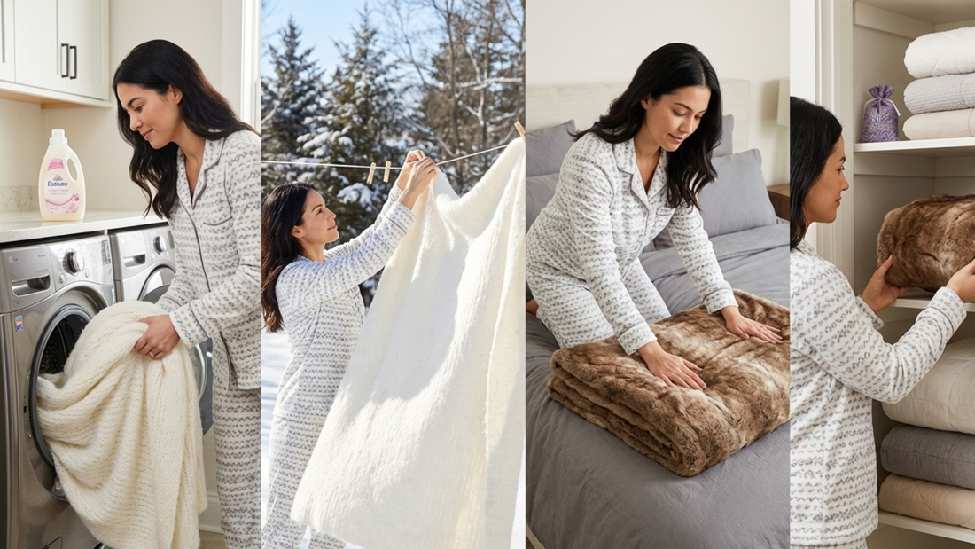 Winter Textile Care Hacks: Keep Your Blankets Fluffy & Fresh