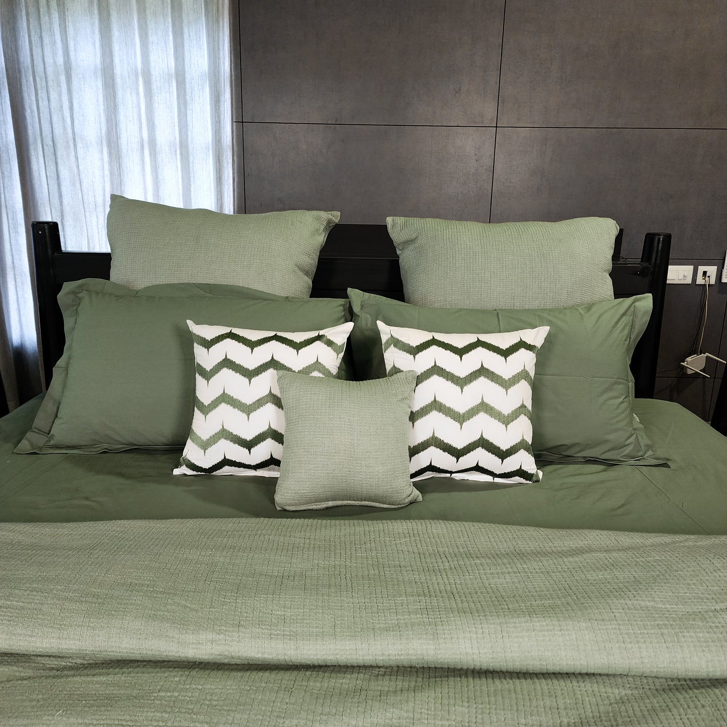 3 Layer Stripe Bedspread