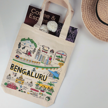 Bangalore Print Tote Bag