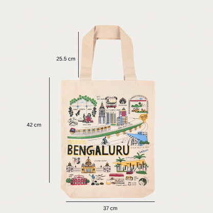 Bangalore Print Tote Bag