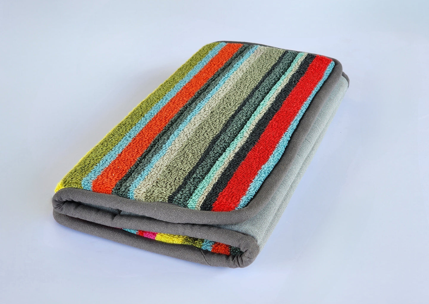 Kika Terry Stripe Bathmat