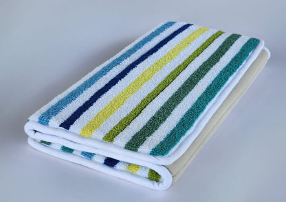 Ocean Terry Stripe Bathmat