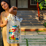 Kochi Print Tote Bag