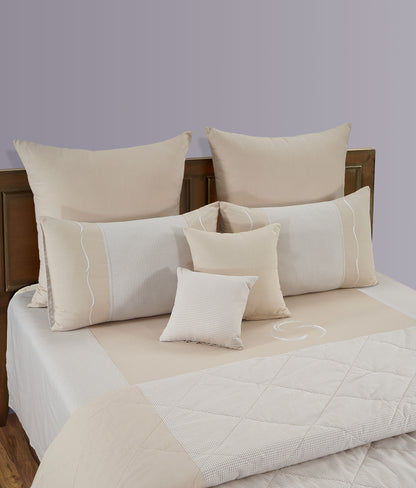 Pincheck Comforter Set