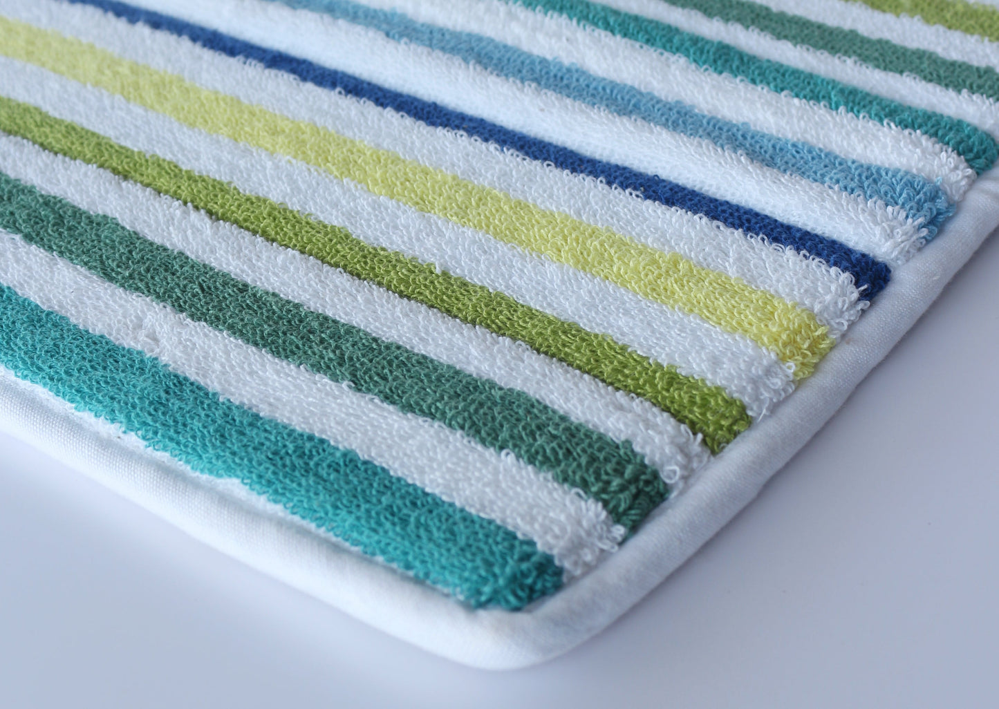 Ocean Terry Stripe Bathmat