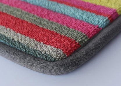 Kika Terry Stripe Bathmat