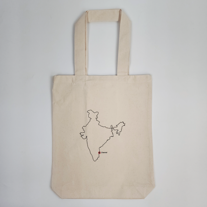 Chennai Print Tote Bag