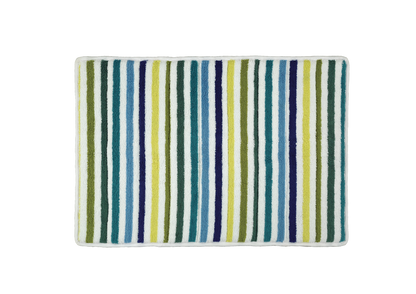 Ocean Terry Stripe Bathmat