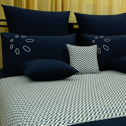 Zig zag Bedsheet