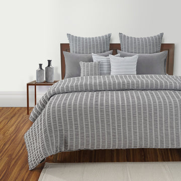 Seer sucker Duvet Set